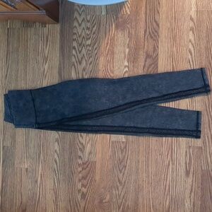 Aerie leggings with lace side detail